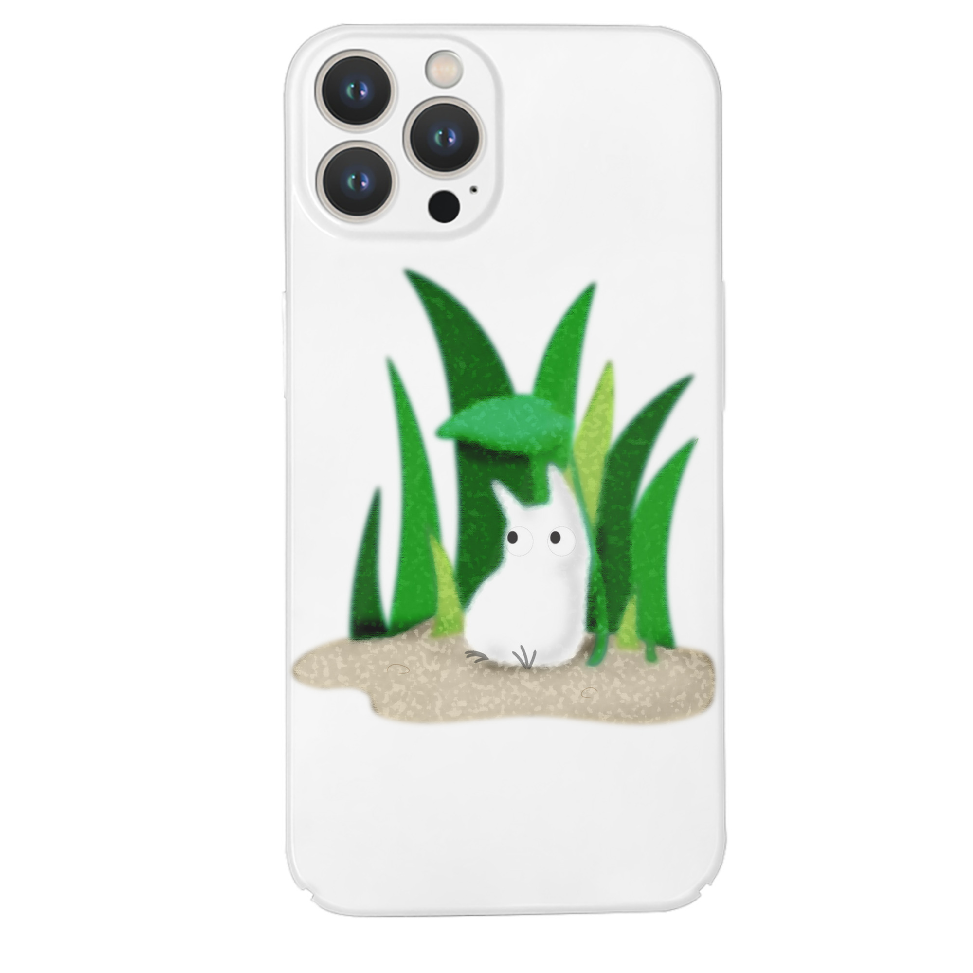 （画像用） となりのトトロ 草壁メイ 草壁サツキ My Neighbor Totoro Satsuki Kusakabe Mei Kusakabe 【iPhone 14シリーズ対応】ハードケース